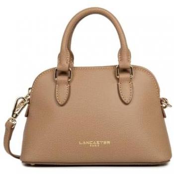 Sac à main LANCASTER Sac Demi Lune Zippé S Beige