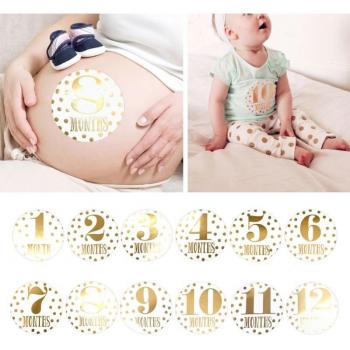 Bump to Birth Photo Calendar Stickers