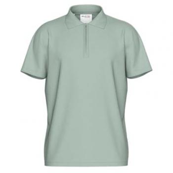 SELECTED HOMME Poloshirt mit Zip-Detail