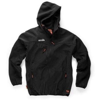 Scruffs Worker Softshell Jacket Black M (x2)