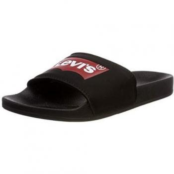 Levis Tongs Femme June Batwing S, Noir 39 EU