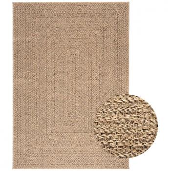 Alfombra ZIZUR 120x170 cm diseño de yute para interiores y exteriores