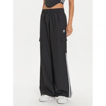 Pantaloncini per Sport Nero, Modello 3-Stripes, Taglia Loose Fit