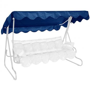 Angerer Tetto Dondolo 210x145 cm Polietilene Blu (S2i)