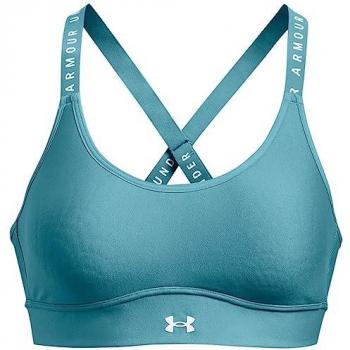 Under Armour Top Deportivo Infinity Covered Azul XS Mujer