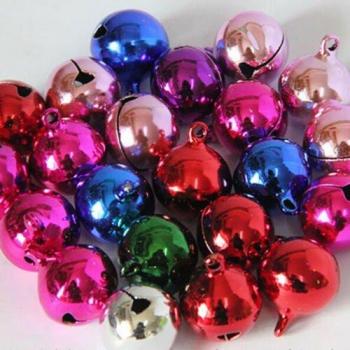 Cascabeles de Colores Mezclados 50 Uds