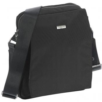 Bandolera Hombres Bugatti Contratempo – Negro Cremallera