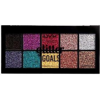 NYX Glitter Goals Creme‑Eyeshadow – 112 g Hochglanz‑Palette