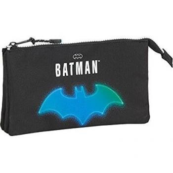 SAFTA Portatodo Escolar BATMAN Bat-Tech 22 x 12 x 3 cm