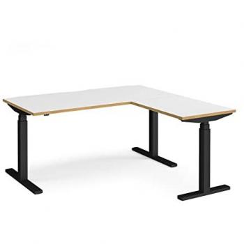 Elev8 Touch Sit-Stand Desk 1600mm x 800mm with 800mm Return Desk