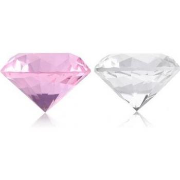 Uñas Artísticas de Cristal Rosa