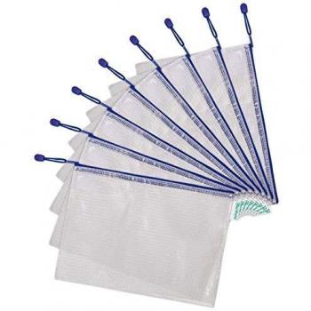 Busta zip colorata in PVC Beautone 32,5x24 cm