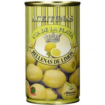 Aceitunera del Guadiana Oliven gefüllt mit Zitrone, 3er Pack (3 x 0.35 kg)