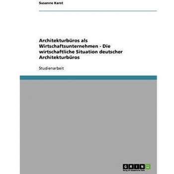 Architekturbros als Wirtschaftsunternehmen