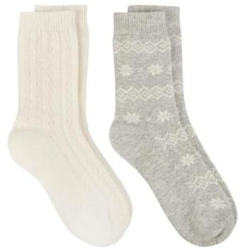 One‑Size Twin Ankle Socks – Totes Cashmere Blend