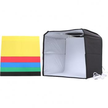 594F Compact Light Box for Small Items with 6 Backdrops