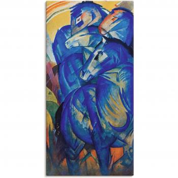 Wanddeko »Turm der blauen Pferde. 1913« in verschiedenen Größen