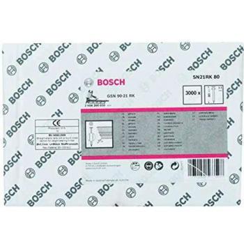 Chiodi a Testa Rotonda SN21RK 80 – 3,1 × 80 mm, 3000 unità senza rivestimento