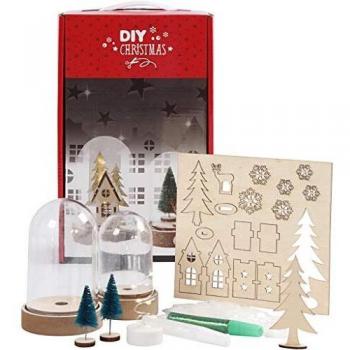 Creativ Company Dekoartikel DIY-Set für kreative Szenen unter Plastikglocken