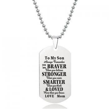Pendentif 'À mon fils'