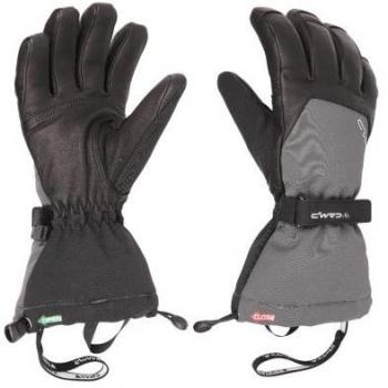 Geko Alpine Guanti da Alpinismo Nero Grigio S