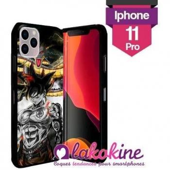 Custodia protettiva in silicone per iPhone 11 Pro Dragon Ball Z GT