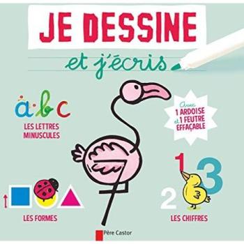 Magdalena Je Dessine Et J'Écris: Les Formes, Les Chiffres Et Les Lettres Minuscules (Dessins)