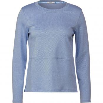 Cecil Damen Sweatshirt Langarm wasserblau M
