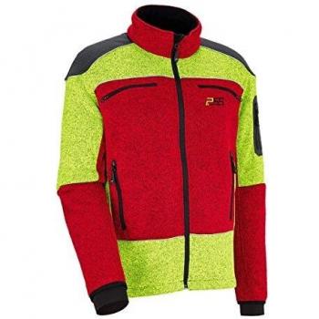 PSS X-treme Arctic Faserstrickjacke XXL Rot/Gelb