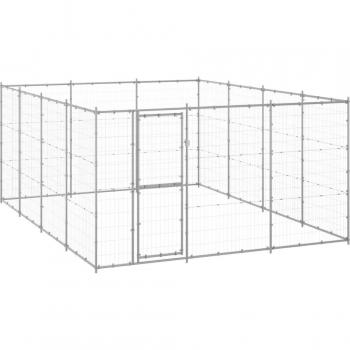 Chenil extérieur à haute résistance – parc animalier 14,52 m²