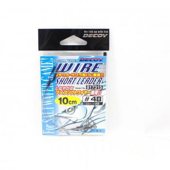 Decoy WL-02 Wire Leader Size 2 Snap 48-10 cm Clear