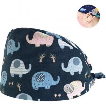 Frosted Adjustable Scrubs Cap for Labs