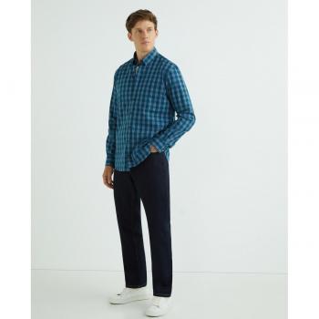 Rushmore Camisa Casual con Bolsillo