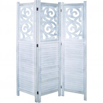 Haku 120×170 cm weißer Raumtrenner