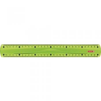 Brunnen Colour Code Lineal 30 cm kiwi für Schule und Büro