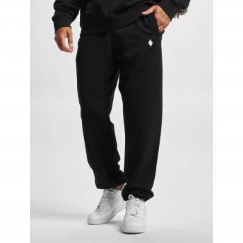 Marcelo Burlon Men's Black Joggers with Cross Logo