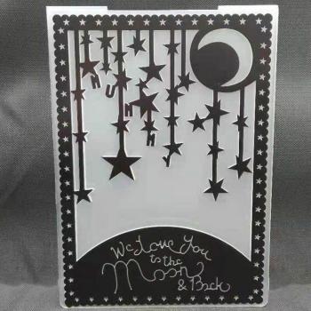 Carpeta Scrapbooking Relieve Nocturno