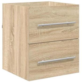 Engineered Wood Sonoma Oak Sink Cabinet (38.5″×41″×48″) – vidaXL