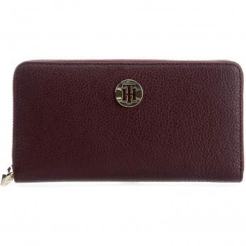 Tommy Hilfiger Damen Th Core Lrg Za Geldbörse, Rot