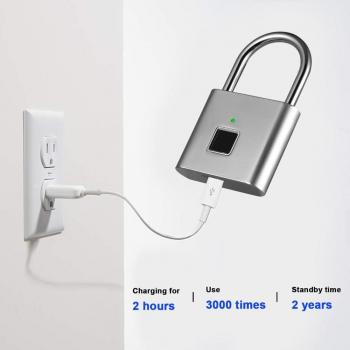 Waterproof Biometric Fingerprint Lock for High Security Travel