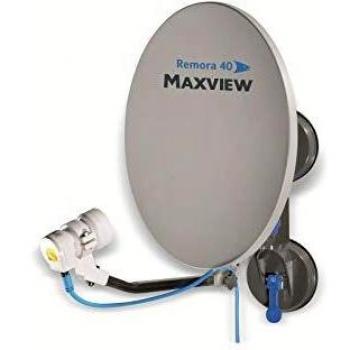 Maxview MXL026 Remora 40 Suction Mounted Portable Solid Satellite TV Dish Kit