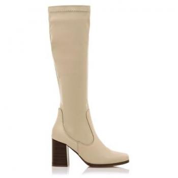 Bottes MTNG « Porto » Beige (41) – Fermeture éclair