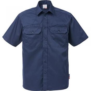 Fristads Kansas Kurzarmhemd 7387 B60 Größe 4XL Marineblau