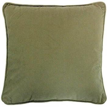 Coussin Velours Luxe Écru 40x40