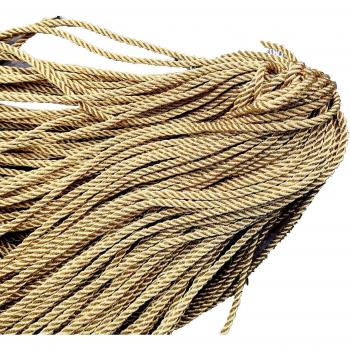 Corde décorative en polypropylène or