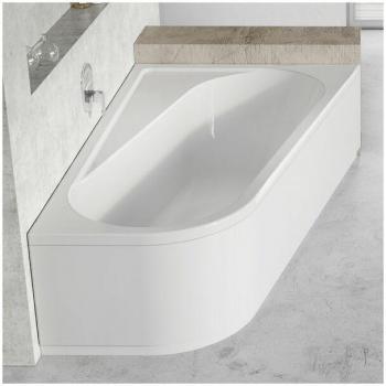 Ravak Baño de Diseño Elegante 170x105 – Blanco con Detalle Cromado