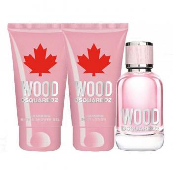 Dsquared2 Wood Femme Gift Set: Eau de Toilette 50ml, Shower Gel 50ml, Body Cream 50ml