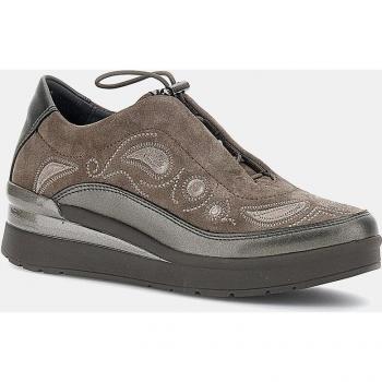 Stonefly Wildleder Sneaker Cream für Damen