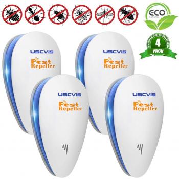 USCVIS Ultraschall Schädlingsrechner – 100 % sicher für Menschen und Haustiere