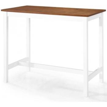 Table de Bar Bistrot en Bois Massif 108 cm